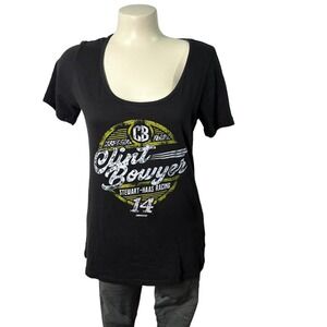 NASCAR Clint‎ Bowyer Women'sShirt - Stewart-Haas Racing  V Neck  Size L